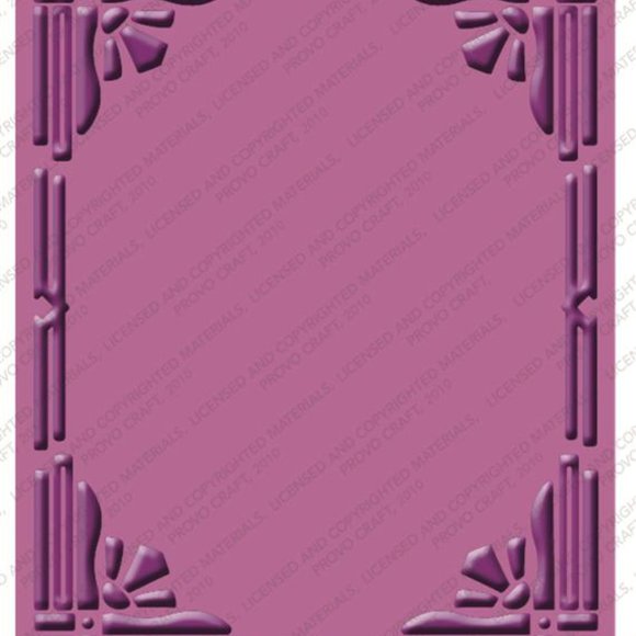 Cuttlebug 4-pc embossing folders - ART DECO - Picture 8 of 9